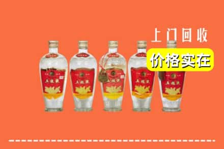 诚信求购:阜阳颍东区高价回收老五粮液